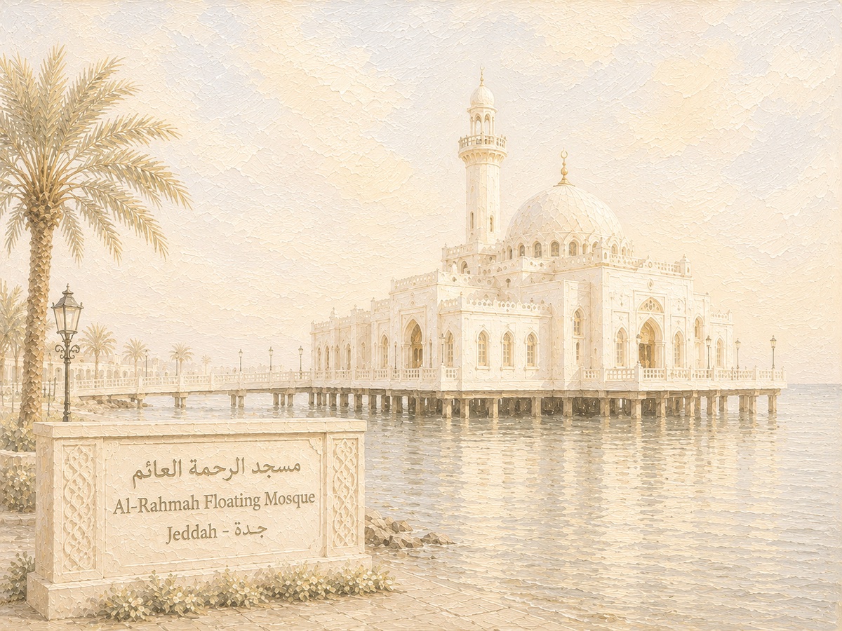 مسجد الرحمة العائم